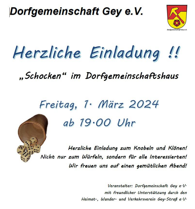 Dorfgemeinschaft Gey e.V.