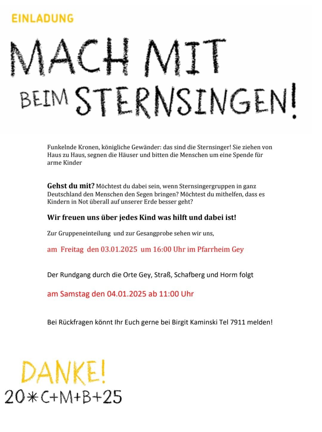 Pfarrgemeinde St. Antonius Gey